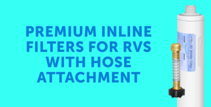 Premium Inline Filters for RVs with Hose Attachment